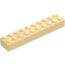 LEGO Beige Kloss 2 x 10 (3006 / 92538)