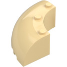 LEGO Tan Brick 6 x 6 x 2 Round Corner (87559)