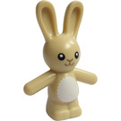 LEGO Beige Hase mit Weiß Stomach (66965 / 67905)