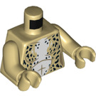 LEGO bronzer Cheetah Minifig Torse (973 / 76382)
