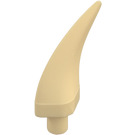 LEGO Tan Claw with 0.5L Bar and 2L Curved Blade (87747 / 93788)