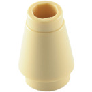 LEGO Tan Cone 1 x 1 with Top Groove (59900)