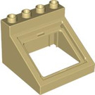 LEGO Tan Container Top 4 x 4 x 3 (52064)