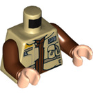 LEGO Tan Corporal Rostok Minifig Torso (973 / 76382)