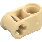 LEGO Tan Cross Block 90° 1 x 2 (Axle/Pin) (6536 / 40146)