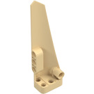 LEGO Beige Buet Panel 5 Venstre (64681)