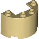 LEGO bronzer Cylindre 2 x 4 x 2 Demi (24593 / 35402)