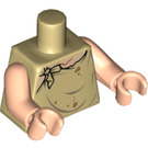 LEGO bronzer Dobby Minifig Torse (76382 / 88585)