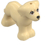 LEGO Beige Hund mit Forehead Mark (101300)