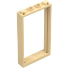 LEGO Beige Tür Rahmen 1 x 4 x 6 (Einseitig) (40289 / 60596)