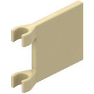 LEGO Beige Flag 2 x 2 uden skygge kant (2335 / 11055)