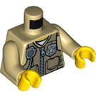 LEGO Zandbruin Forest Politie Minifig Torso met Walkie-talkie (973 / 76382)