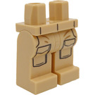 LEGO Beige General Airen Cracken Minifigur Hofter og ben (3815 / 17931)