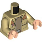 LEGO Beige General Jan Dodonna Minifig Torso (973 / 76382)