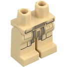 LEGO Tan General Jan Dodonna Minifigure Hips and Legs (73622 / 104610)