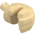 LEGO Tan Giant Left Hand (10127)