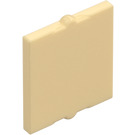 LEGO Beige Glass for Vindu 1 x 2 x 2 (35315 / 86209)