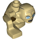 LEGO Tan Gollum Head and Body with Wide Eyes (11801 / 12936)