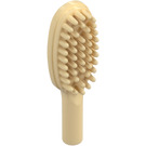 LEGO Brungul Hairbrush med kort handtag (10 mm) (3852)