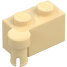 LEGO Beige Hængsel Klods 1 x 4 Top (3830 / 65122)