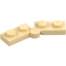 LEGO Zandbruin Scharnier Plaat 1 x 4 (1927 / 19954)