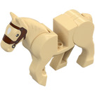 LEGO Tan Horse with Brown Bridle (10509)