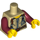 LEGO bronzer Jet-Skier avec Safety Vest Torse (973 / 76382)