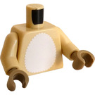 LEGO Tan Llama Girl Minifig Torso (973 / 76382)