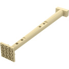 LEGO Beige Mast 2 x 4 x 22 med 4 x 4 Inverteret Top Plade (48005)