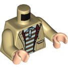 LEGO bronzer Mike Wheeler Minifig Torse (973 / 76382)