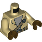 LEGO Zandbruin Minifiguur Torso (973 / 76382)