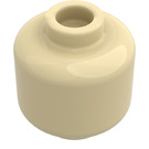 LEGO Beige Minifigur Hoved (Forsænket solid knops) (3274 / 3626)