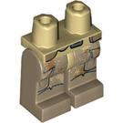 LEGO bronzer Minifigure Hanches et jambes avec Décoration (3815 / 25383)