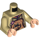 LEGO Tan Molly Weasley Torso (973 / 76382)