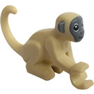 LEGO Tan Monkey Leaning Forward with Gray Face (77993)