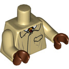 LEGO Tan Neville Longbottom Minifig Torso (973 / 88585)