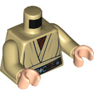 LEGO bronzer Obi-Wan Kenobi Minifig Torse (973 / 76382)