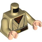 LEGO Zandbruin Obi-Wan Kenobi Minifig Torso (973 / 76382)