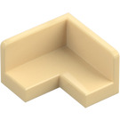 LEGO Beige Paneel 1 x 2 x 2 Ecke mit Abgerundete Ecken (31959 / 91501)