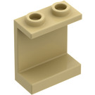 LEGO Tan Panel 1 x 2 x 2 without Side Supports, Hollow Studs (4864 / 6268)