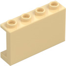 LEGO Tostado Panel 1 x 4 x 2 (14718)