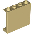 LEGO Tan Panel 1 x 4 x 3 with Side Supports, Hollow Studs (35323 / 60581)