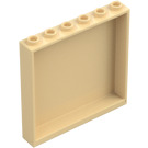 LEGO Bronzer Panneau 1 x 6 x 5 (35286 / 59349)