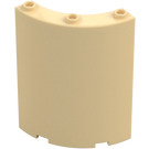 LEGO Tan Panel 4 x 4 x 6 Curved (30562 / 35276)