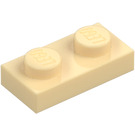 LEGO Tan Plate 1 x 2 (3023)