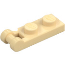 LEGO Beige Plade 1 x 2 med Ende Bar Håndtere (60478)