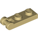 LEGO Tan Plate 1 x 2 with End Bar Handle (60478)