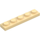 LEGO Brungul Platta 1 x 5 (78329)