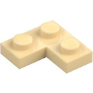 LEGO Zandbruin Plaat 2 x 2 Hoek (2420)