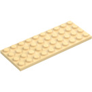 LEGO Zandbruin Plaat 4 x 10 (3030)